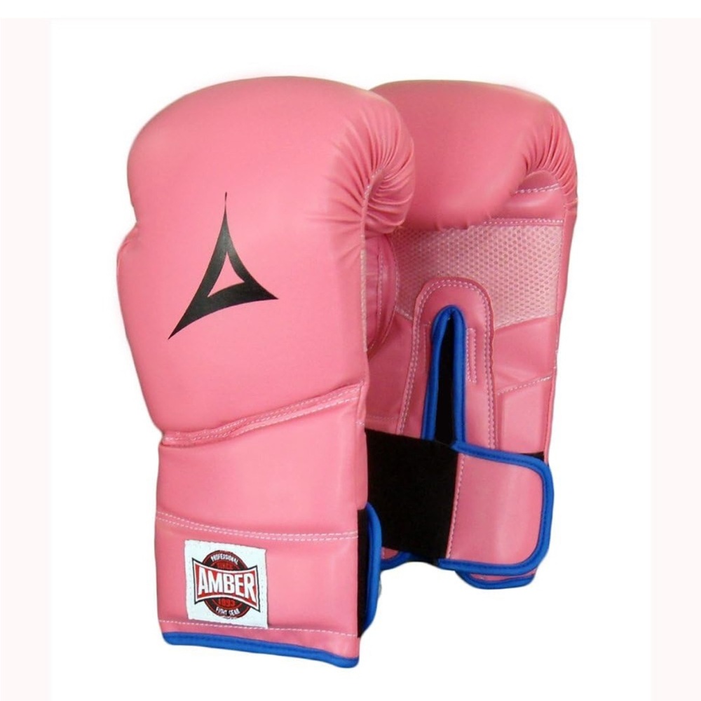 Amber Pink Boxing Gloves